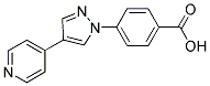 4-[4-(PYRIDIN-4-YL)-1H-PYRAZOL-1-YL]BENZOIC ACID 结构式