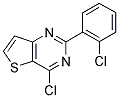 4-CHLORO-2-(2-CHLOROPHENYL)THIENO[3,2-D]PYRIMIDINE 结构式