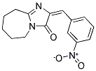 (2E)-2-(3-NITROBENZYLIDENE)-2,5,6,7,8,9-HEXAHYDRO-3H-IMIDAZO[1,2-A]AZEPIN-3-ONE 结构式