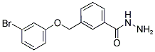 3-(3-BROMO-PHENOXYMETHYL)-BENZOIC ACID HYDRAZIDE 结构式