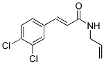 3-(3,4-Dichlorophenyl)-N-prop-2-enylprop-2-enamide 结构式