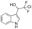 2-CHLORO-2,2-DIFLUORO-1-(1H-INDOL-3-YL)-1-ETHANOL 结构式