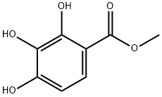 2,3,4-三羟基苯甲酸甲酯 结构式