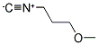 3-METHOXYPROPYL ISOCYANIDE 结构式