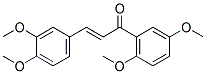 3,4,2',5'-TETRAMETHOXYCHALCONE 结构式