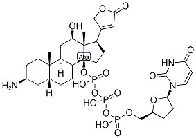 3-AMINO-3-DEOXYDIGOXIGENIN-9-DDUTP 结构式