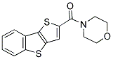 4-(THIENO[3,2-B][1]BENZOTHIEN-2-YLCARBONYL)MORPHOLINE 结构式