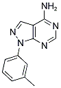 1-M-TOLYL-1H-PYRAZOLO[3,4-D]PYRIMIDIN-4-AMINE 结构式