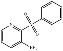 2-(PHENYLSULFONYL)-3-PYRIDINAMINE 结构式