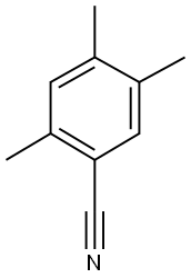 2,4,5-TRIMETHYLBENZONITRILE 结构式