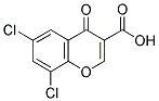 6,8-DICHLOROCHROMONE-3-CARBOXYLIC ACID 结构式