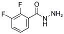2,3-DIFLUOROBENZHYDRAZIDE 结构式