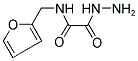 N-(2-FURYLMETHYL)-2-HYDRAZINO-2-OXOACETAMIDE 结构式