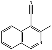 4-氰基-3-甲基异喹啉 结构式