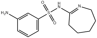 3-氨基-N-(氮杂-2-亚基)苯-1-磺酰胺 结构式