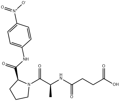 SUC-ALA-PRO-PNA 结构式