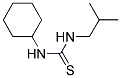 N-CYCLOHEXYL-N'-ISOBUTYLTHIOUREA 结构式