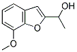 1-(7-METHOXY-1-BENZOFURAN-2-YL)-1-ETHANOL 结构式