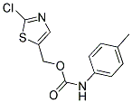 (2-CHLORO-1,3-THIAZOL-5-YL)METHYL N-(4-METHYLPHENYL)CARBAMATE 结构式