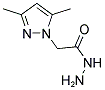 (3,5-DIMETHYL-PYRAZOL-1-YL)-ACETIC ACID HYDRAZIDE 结构式