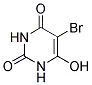 5-Bromo-6-hydroxy-1H-pyrimidine-2,4-dione 结构式