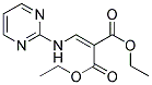 DIETHYL 2-[(2-PYRIMIDINYLAMINO)METHYLENE]MALONATE 结构式