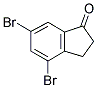 4,6-DIBROMO-1-INDANONE 结构式