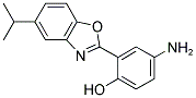 4-AMINO-2-(5-ISOPROPYL-BENZOOXAZOL-2-YL)-PHENOL 结构式