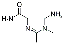 5-AMINO-1,2-DIMETHYL-1H-IMIDAZOLE-4-CARBOXAMIDE 结构式