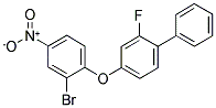 2-BROMO-4-NITROPHENYL 2-FLUORO[1,1'-BIPHENYL]-4-YL ETHER 结构式