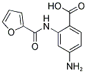 4-AMINO-2-[(FURAN-2-CARBONYL)-AMINO]-BENZOIC ACID 结构式