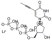 5-PROPYNYL-2'-DEOXYURIDINE-5'-TRIPHOSPHATE LITHIUM SALT 结构式