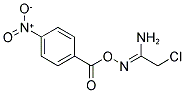 2-CHLORO-N'-[(4-NITROBENZOYL)OXY]ETHANIMIDAMIDE 结构式
