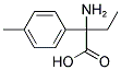 2-AMINO-2-(4-METHYLPHENYL)BUTANOIC ACID 结构式