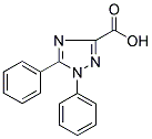 1,5-DIPHENYL-1H-[1,2,4]TRIAZOLE-3-CARBOXYLIC ACID 结构式