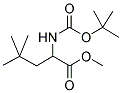 METHYL N-A-BOC-B-(T-BUTYL)ALANINATE 结构式