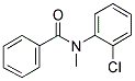 (2-CHLOROPHENYL)-N-METHYL-N-BENZAMIDE 结构式