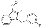 1-(3-FLUOROBENZYL)-2-METHYL-1H-INDOLE-3-CARBALDEHYDE 结构式