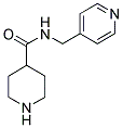 Piperidine-4-carboxylic acid (pyridin-4-ylmethyl)-amide 结构式