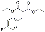 DIETHYL (4-FLUOROBENZYL)MALONATE 结构式