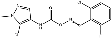 (E)-2-chloro-6-fluorobenzaldehydeO-((5-chloro-1-methyl-1H-pyrazol-4-yl)carbamoyl)oxime