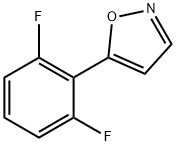 5-(2,6-二氟苯基)异恶唑 结构式