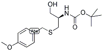 BOC-CYS(4-MEOBZL)-OL 结构式