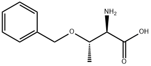 O-苄基-D-苏氨酸 结构式