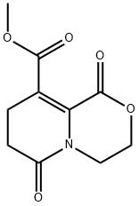 METHYL 1,6-DIOXO-1,3,4,6,7,8-HEXAHYDROPYRIDO[2,1-C][1,4]OXAZINE-9-CARBOXYLATE 结构式