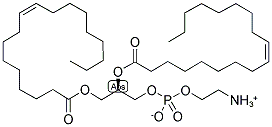 1,2-二油酰基-SN-甘油-3-磷脂酰乙醇胺 结构式