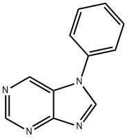 7-PHENYL-7H-PURINE 结构式