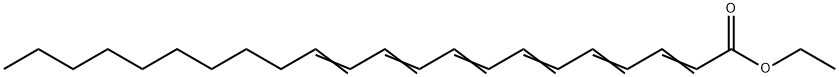 2,4,6,8,10,12-二十二碳六烯酸乙酯 结构式