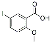 5-IODO-2-METHOXYBENZOIC ACID 结构式