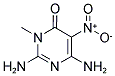 2,6-DIAMINO-5-(NITRO)-3-METHYLPYRIMIDIN-4(3H)-ONE 结构式